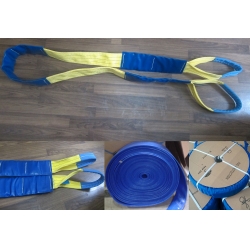 webbing sling with sleeve